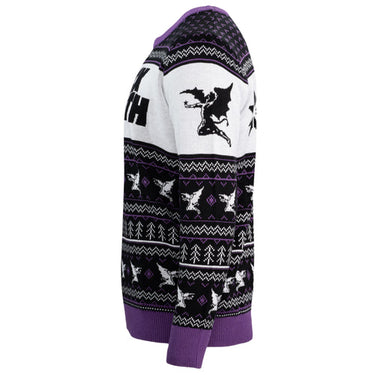 Black Sabbath Flying Demon Christmas Sweater